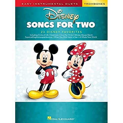 Disney Songs for Two Trombones: Easy Instrumental Duets von HAL LEONARD